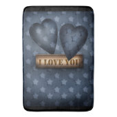 Ik hou van je badmat (Voorkant Verticaal)