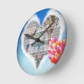 Ik hou van je ben mijn vogel in de bomen ronde klok (Hoek)