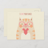 Ik hou van je Briefkaart (Voorkant / Achterkant)