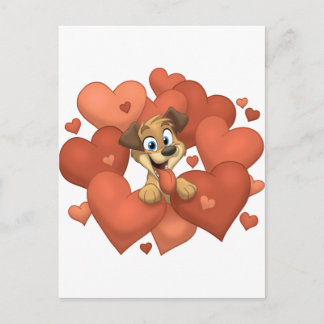 Ik hou van je briefkaart