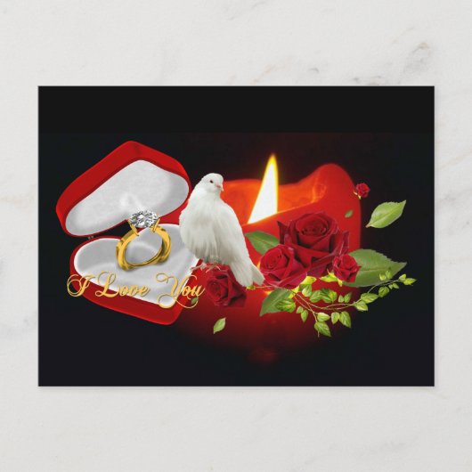 Ik hou van je, Briefkaart (Voorkant)