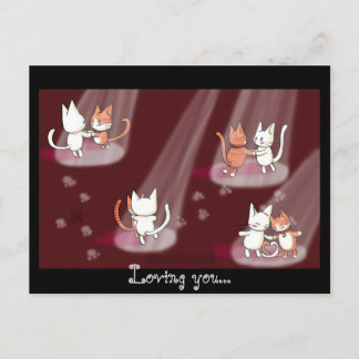 Ik hou van je... briefkaart