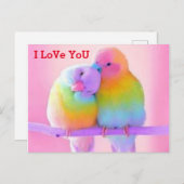 Ik hou van je briefkaart (Voorkant / Achterkant)