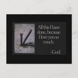 Ik hou van je. briefkaart