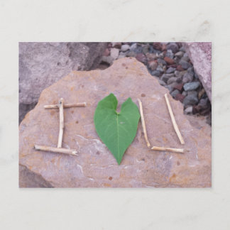 Ik hou van je briefkaart