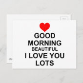 Ik hou van je briefkaart (Voorkant / Achterkant)