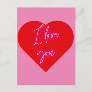 Ik hou van je briefkaart