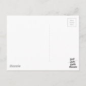 Ik hou van je Briefkaart met originele kunst (Achterkant)