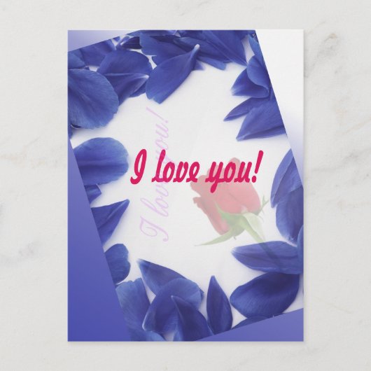 Ik hou van je - briefkaarten (Voorkant)