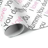 Ik hou van je. cadeaupapier (Rol Hoek)