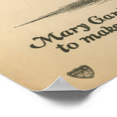 Ik hou van je Californië Poster (Hoek)