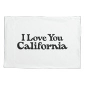 Ik hou van je Californische Beer Hugging State Kussensloop (Achterkant)