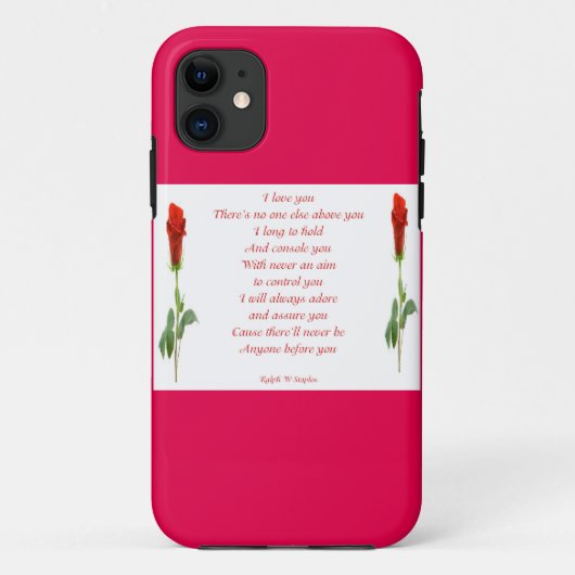 Ik hou van je Case-Mate iPhone case (Achterkant)
