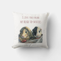 Ik hou van je cavia kussen