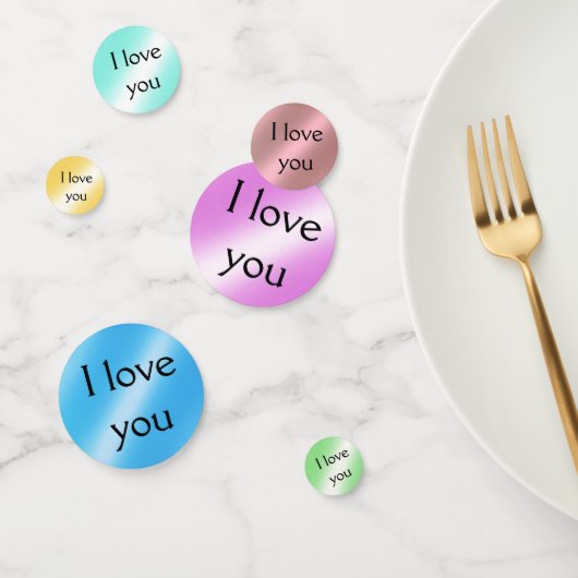 Ik hou van je Confetti (Groep)