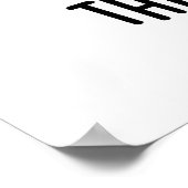 Ik hou van je deze matcha grappige Drink puns Poster (Hoek)