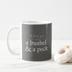 Ik hou van je een Bushel en een Peck Koffiemok
