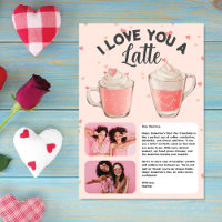 Ik hou van je een latte, Galentine! Gepersonalisee