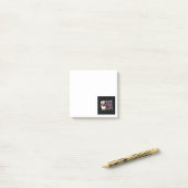 Ik hou van je, een latte post-it® notes (Op bureau)