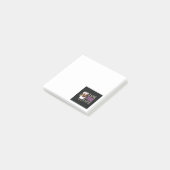 Ik hou van je, een latte post-it® notes (Schuin)