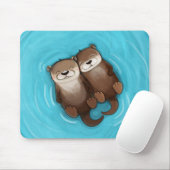 Ik hou van je, een Lotter Mousepad Muismat (Met muis)