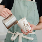 Ik hou van je een romantisch, grappig design papieren bekers