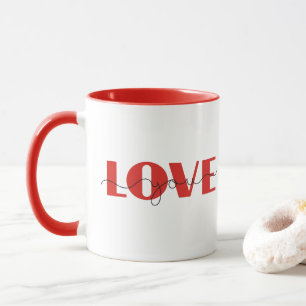 Ik hou van je Fijne Valentijnsdag Modern Mok
