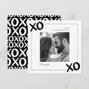 Ik hou van je Gelukkige Valentijnsdag Echtgenoot X Feestdagenkaart