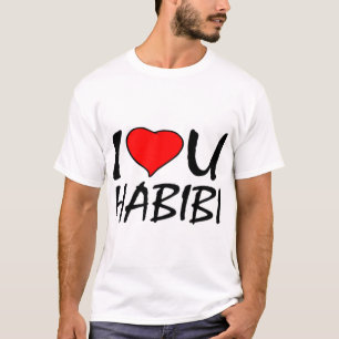 ik hou van je habibi t-shirt