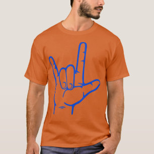 Ik hou van je handje-Amerikaanse gebarentaal 19 T-shirt