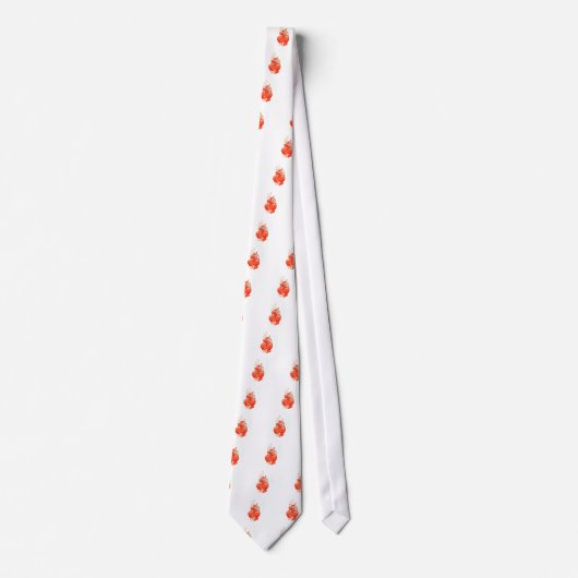 Ik hou van je hart valentijn romantische liefde stropdas (Voorkant)