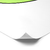 Ik hou van je hele Mochi Funny Food Pun Poster (Hoek)