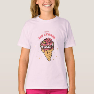 Ik hou van je ijs t-shirt