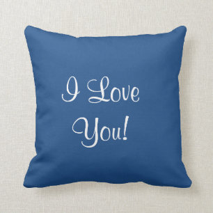 Ik hou van je, ik hou van je mooiste Pillow Gift Kussen