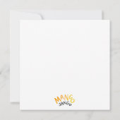 Ik hou van je in het obbble Handschrift Kaart (Achterkant)