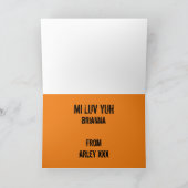 Ik hou van je Jamaicaanse Rasta Kaart (Binnen)