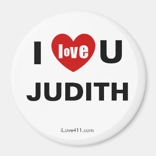Ik hou van je Judith Magneet