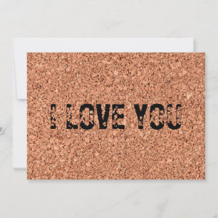 "Ik hou van je" Kaart