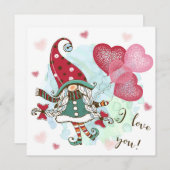 Ik hou van je kaart (Voorkant / Achterkant)