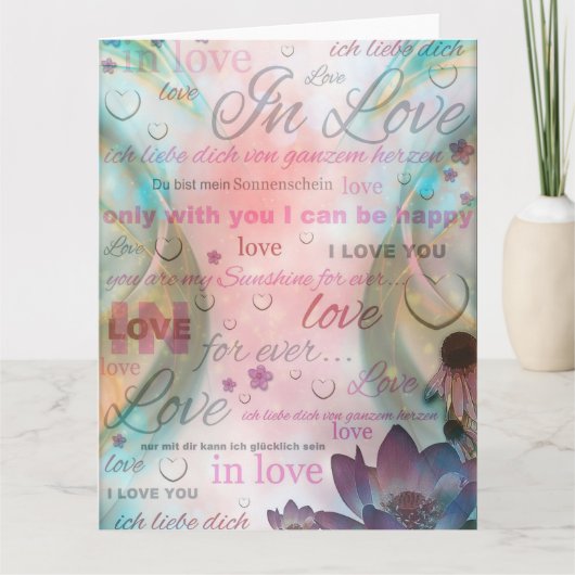 Ik hou van je kaart (Voorkant)