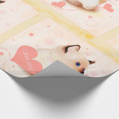 Ik hou van je kat cadeaupapier