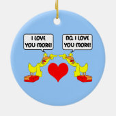 Ik hou van je keramisch ornament (Achterkant)