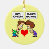 Ik hou van je keramisch ornament (Achterkant)