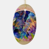 Ik hou van je keramisch ornament (Rechts)