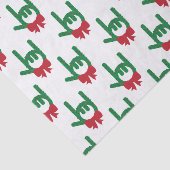 Ik hou van je kerstkrans tissuepapier (Detail)