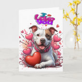 IK HOU VAN JE - Kijk binnenin . Kaart (Gele Bloem)