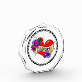 Ik hou van je | Kunst voor Tattoo Fotoblokken (Links)