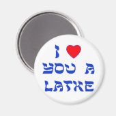 Ik hou van je, Latke Magneet (Voorkant / Achterkant)