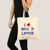 Ik hou van je, Latke Tote Bag (Voorkant (product))