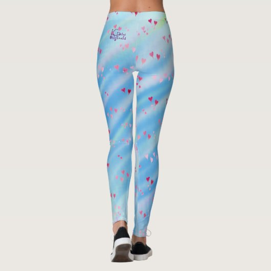 Ik hou van je Leggings (Achterkant)